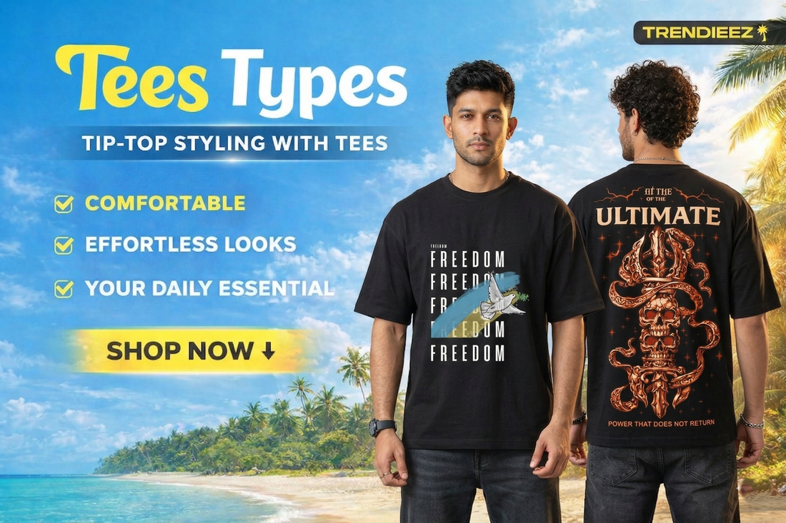 Types of T-Shirts for Men: The Only Style Guide You Need in 2026 - Trendieez