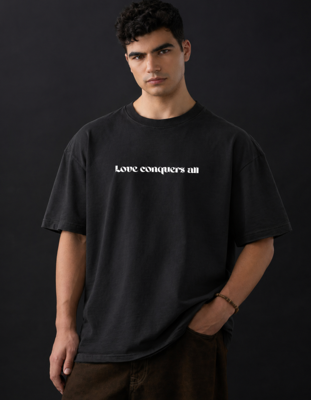 ADORE LOVE CONQUERS T-SHIRT