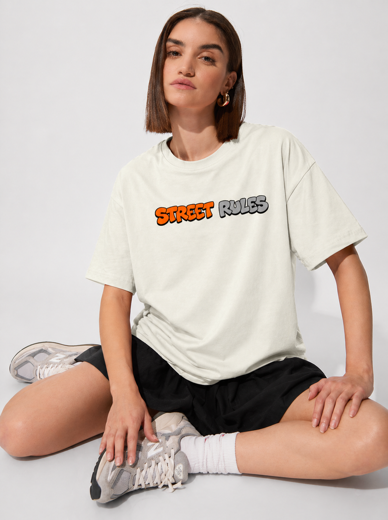 Street Rules Oversized T-Shirt