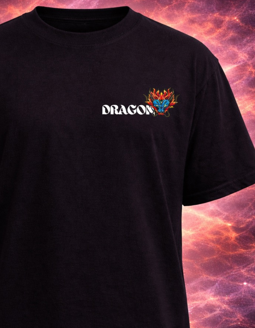 DRAGON S BLACK SIGNATURE OVERSIZED T-SHIRT | Trendieez 