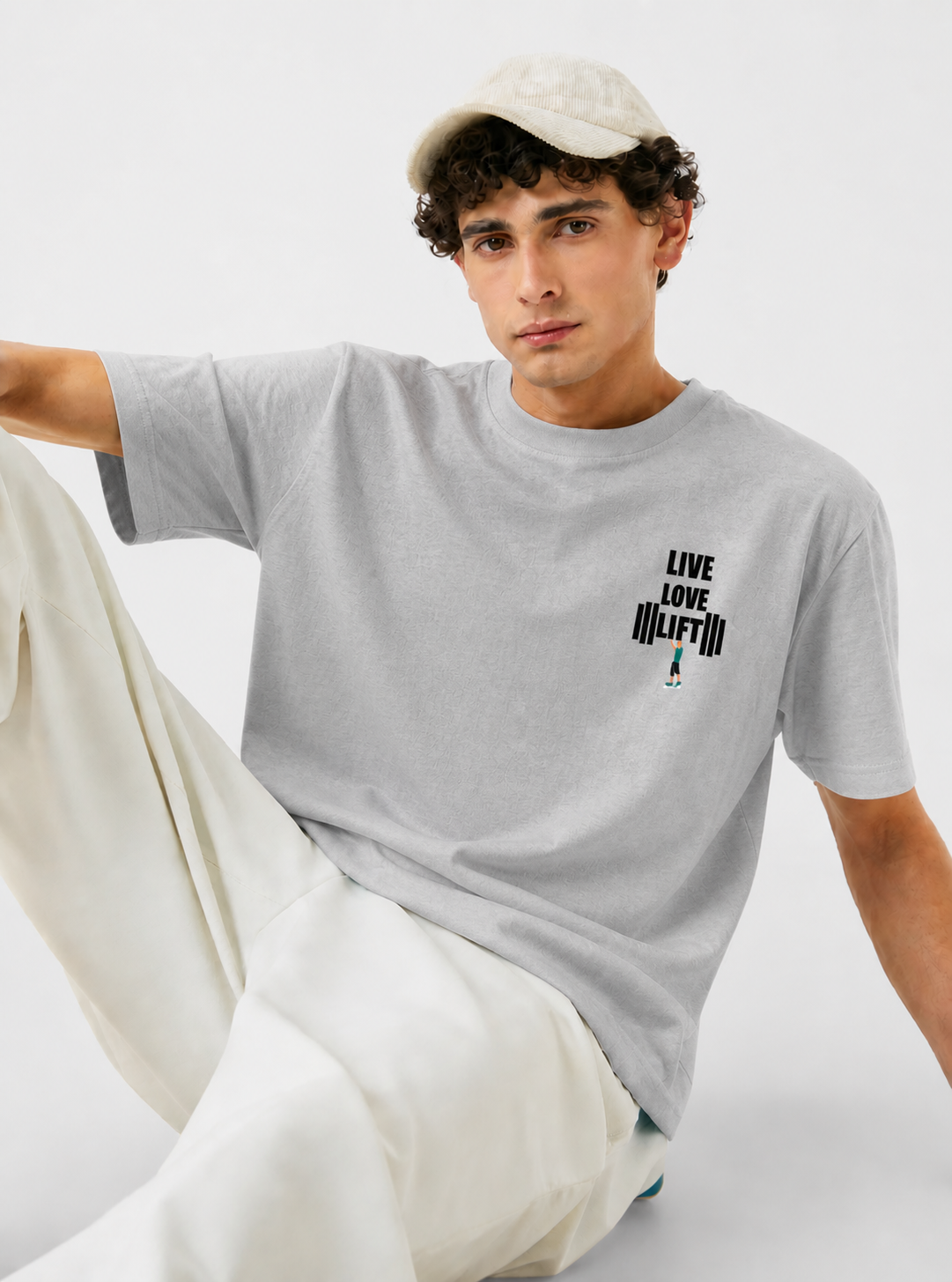 Live Love Lift Oversized T-Shirt