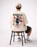 samurai warrior oversized t shirt india anime graphic