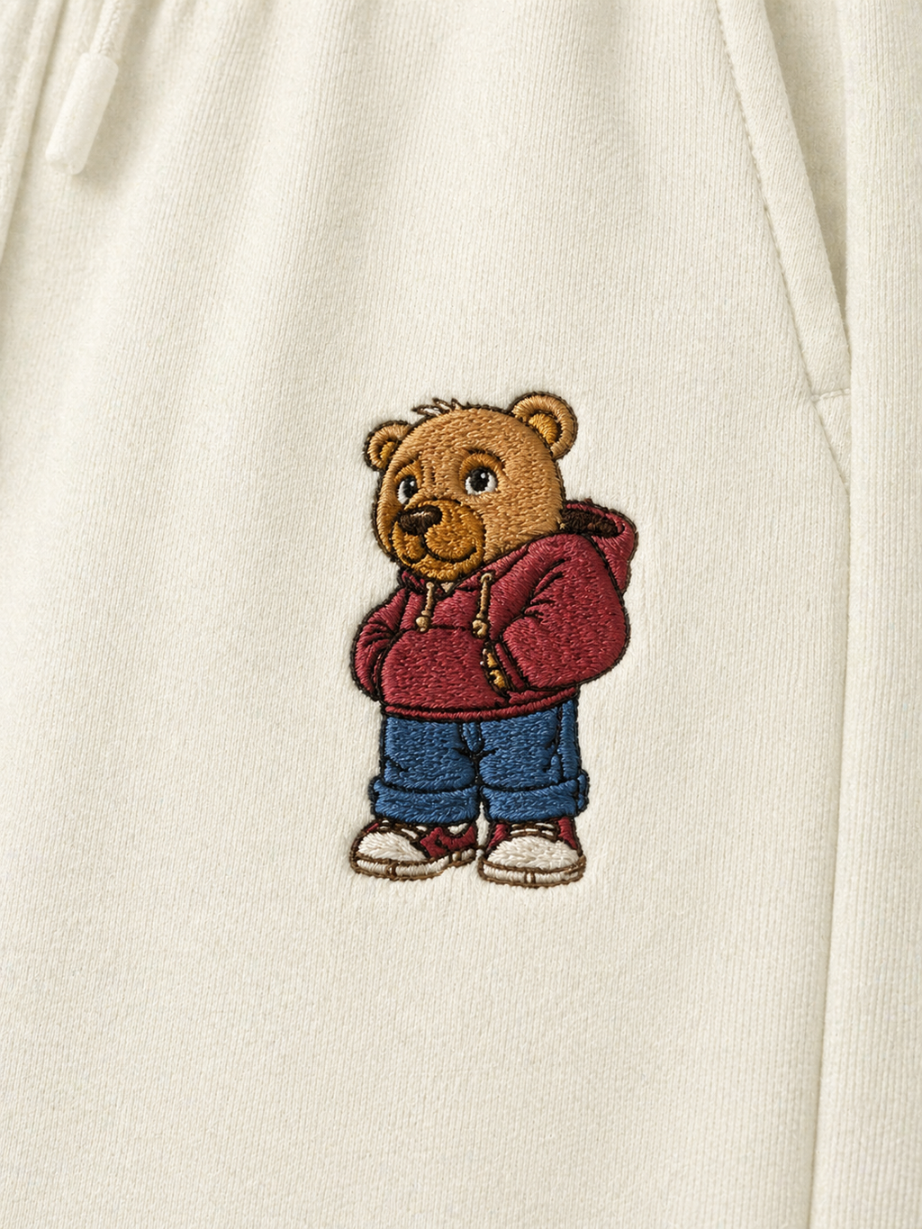 Just a Bear Beige Sweatpants