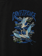 Blue Serenity Confidence Oversized T-shirt - Trendieez