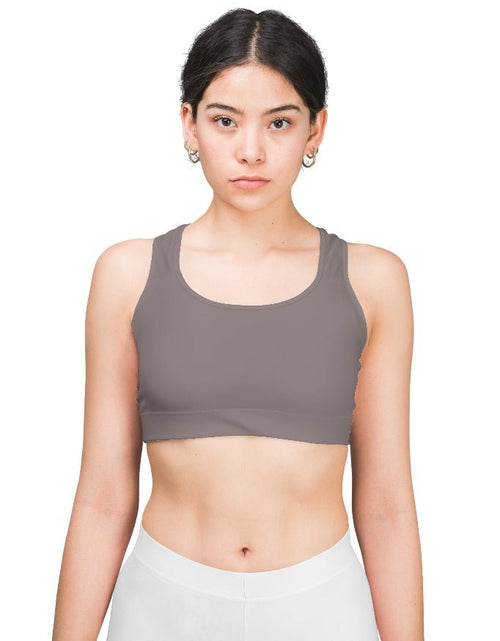 BROWN SPORTS TANK - Trendieez