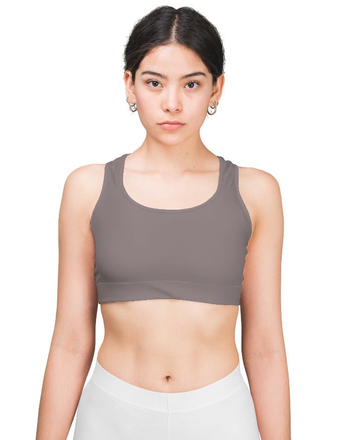 BROWN SPORTS TANK - Trendieez