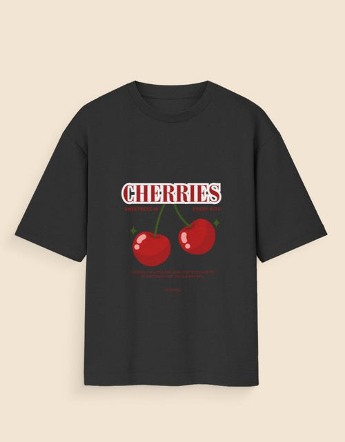Cherries Oversized T-Shirt - Trendieez