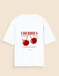 Cherries Oversized T-Shirt - Trendieez
