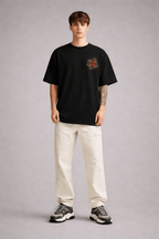 DRAGON BLACK SIGNATURE OVERSIZED T - SHIRT - Trendieez