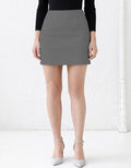 Gray Mini Skirt | Trendieez - Trendieez