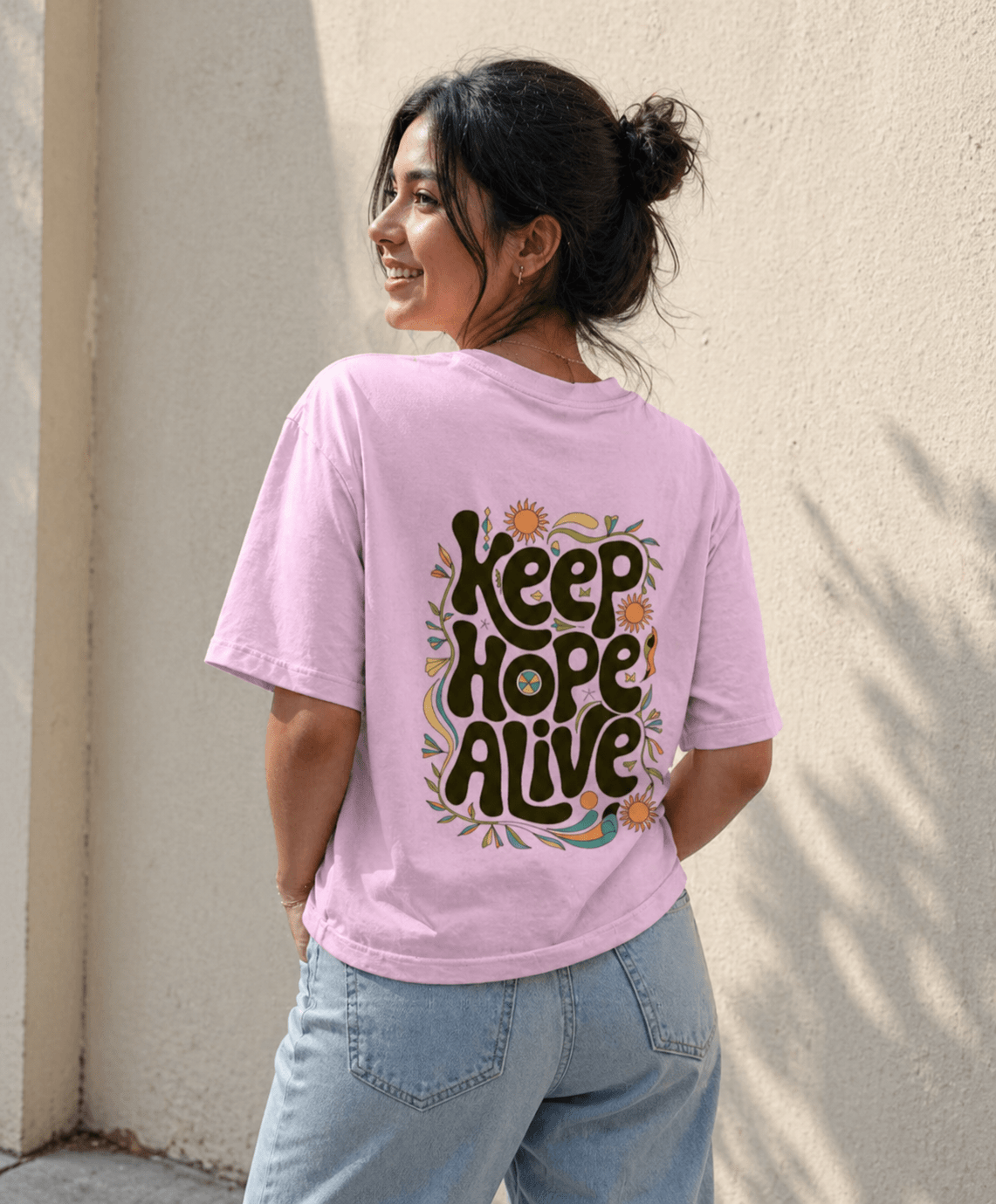 Keep Hope Alive Oversized T-Shirt - Trendieez