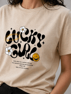 Lucky Girl Classic Fit T-Shirt - Trendieez
