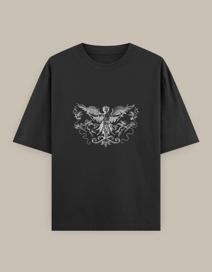 Morden Texture Oversized T-Shirt - Trendieez