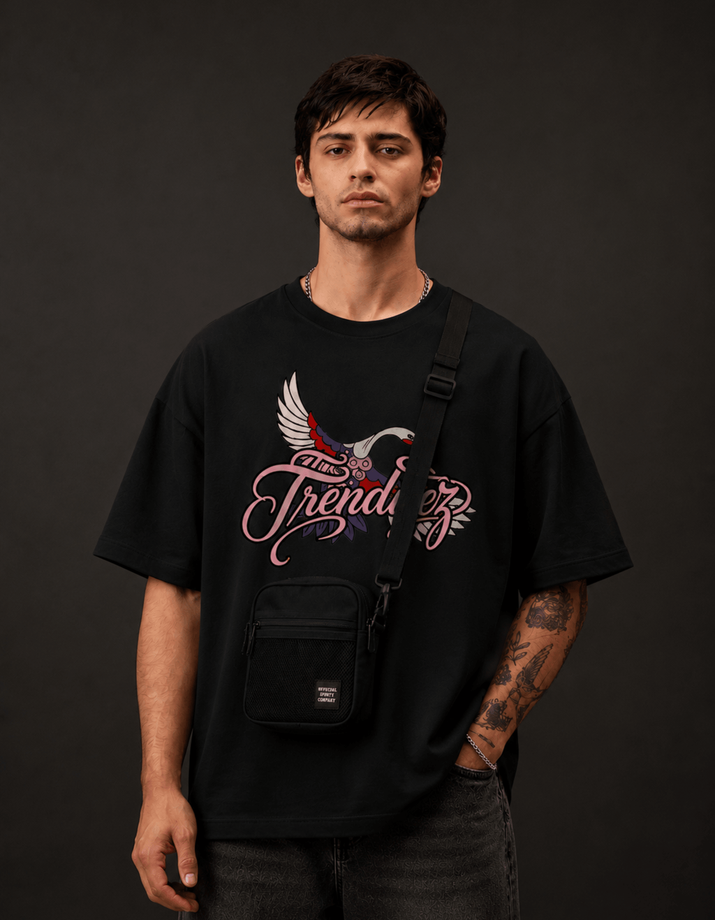 OG Wings Crest T-Shirt - TRENDIEEZ