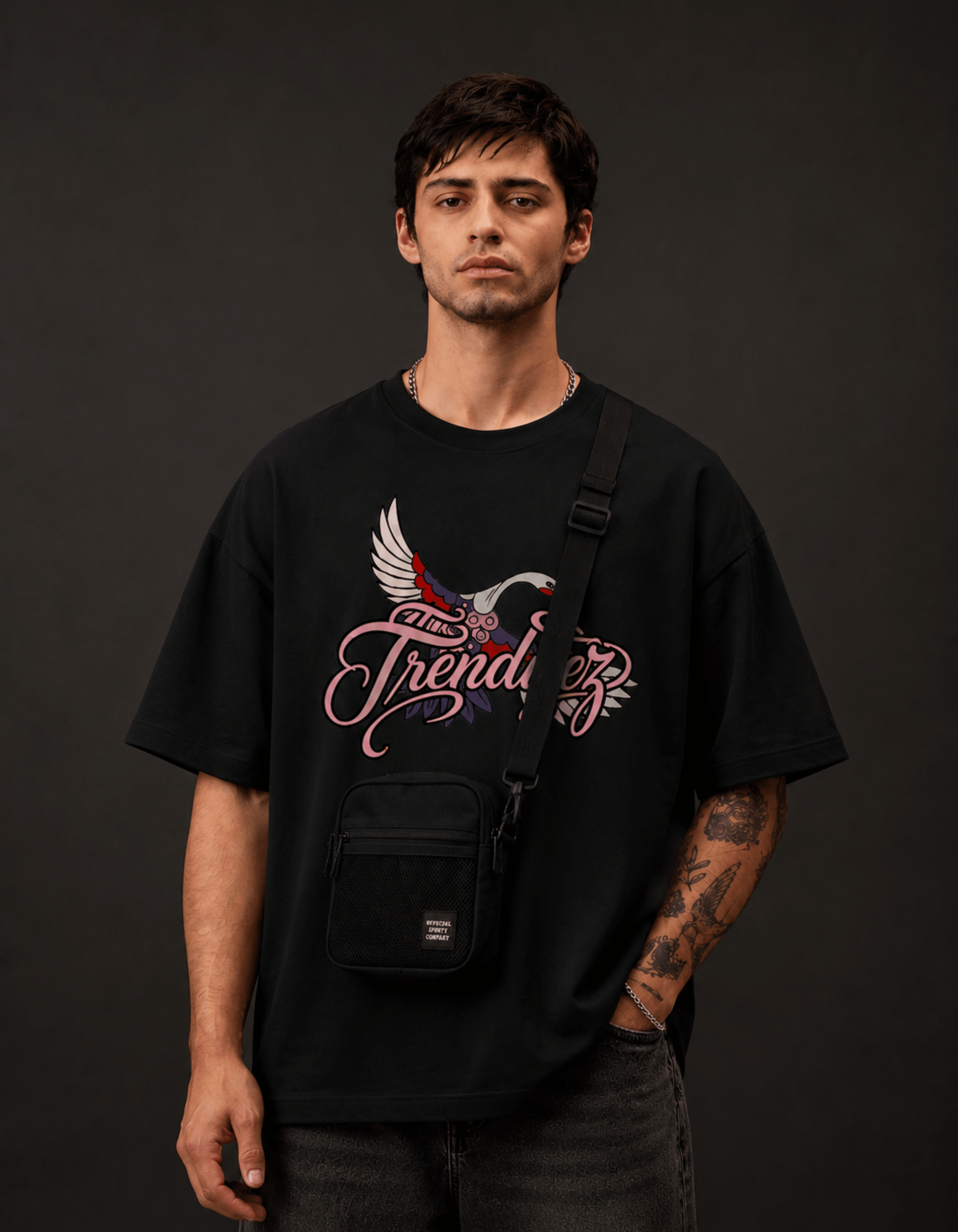 OG Wings Crest T-Shirt - TRENDIEEZ
