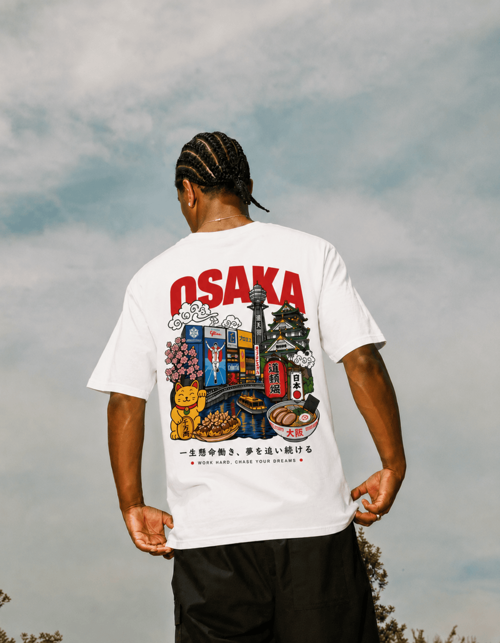 Osaka Icons Cityscape - TRENDIEEZ