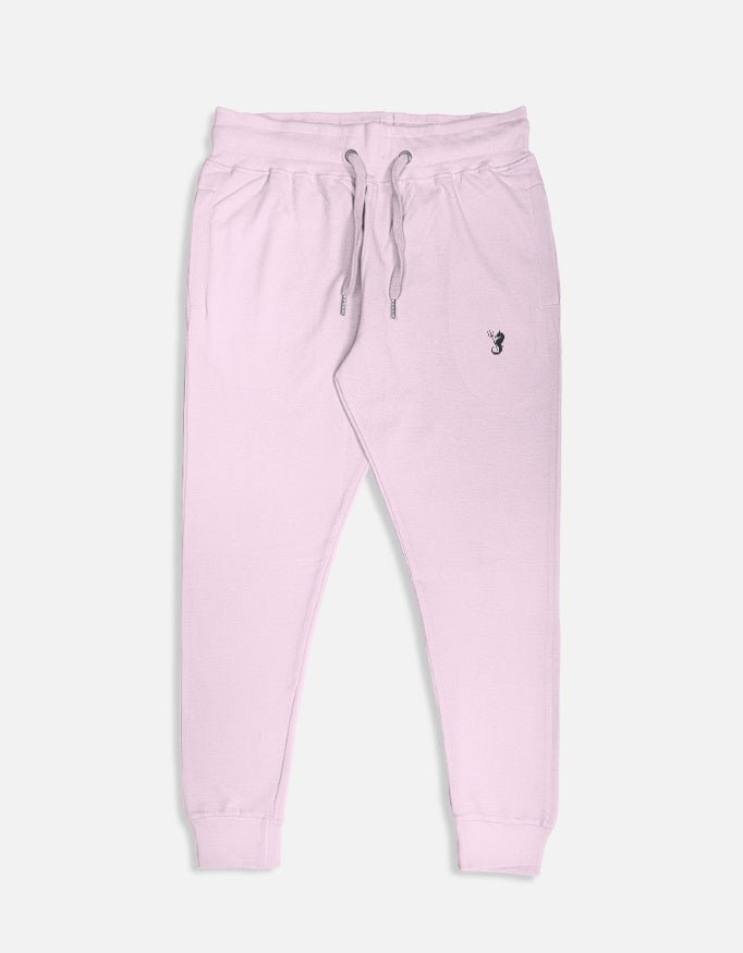 Pink Unisex Man's Joggers - TRENDIEEZ