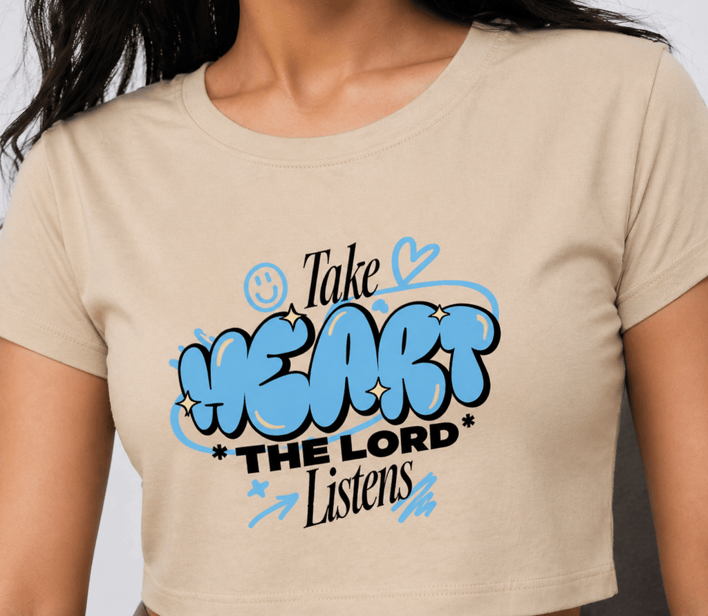 Take Heart Listens Crop Top - Trendieez