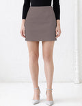 Teel Gray Mini Skirt | Trendieez - Trendieez