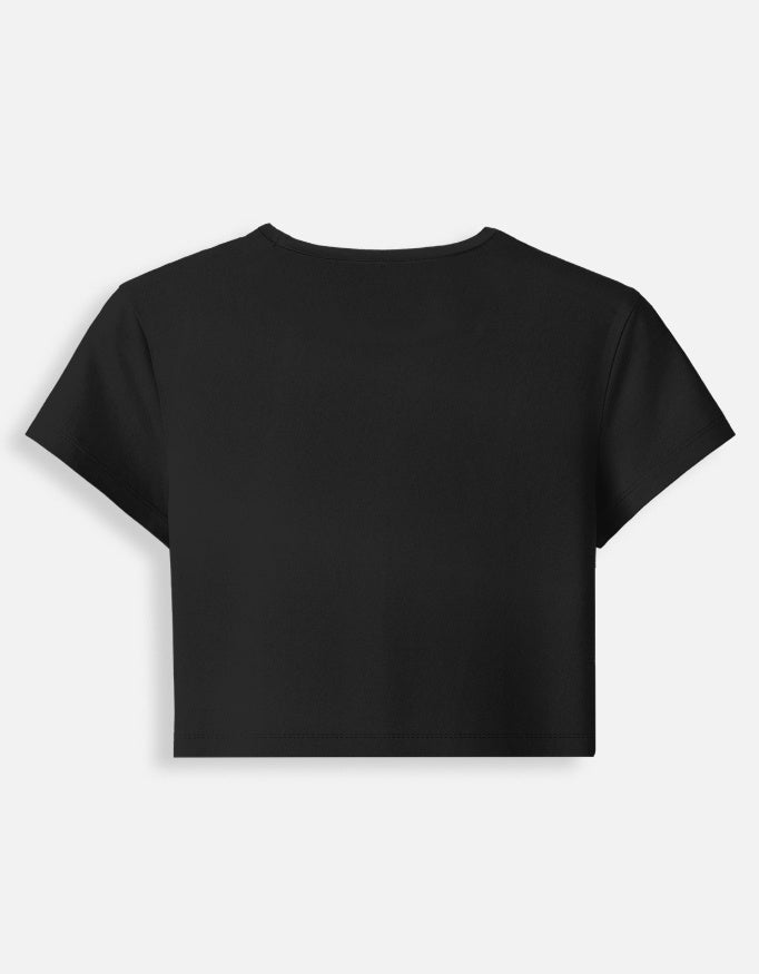 To Hot To Handle Baby Tee - Trendieez