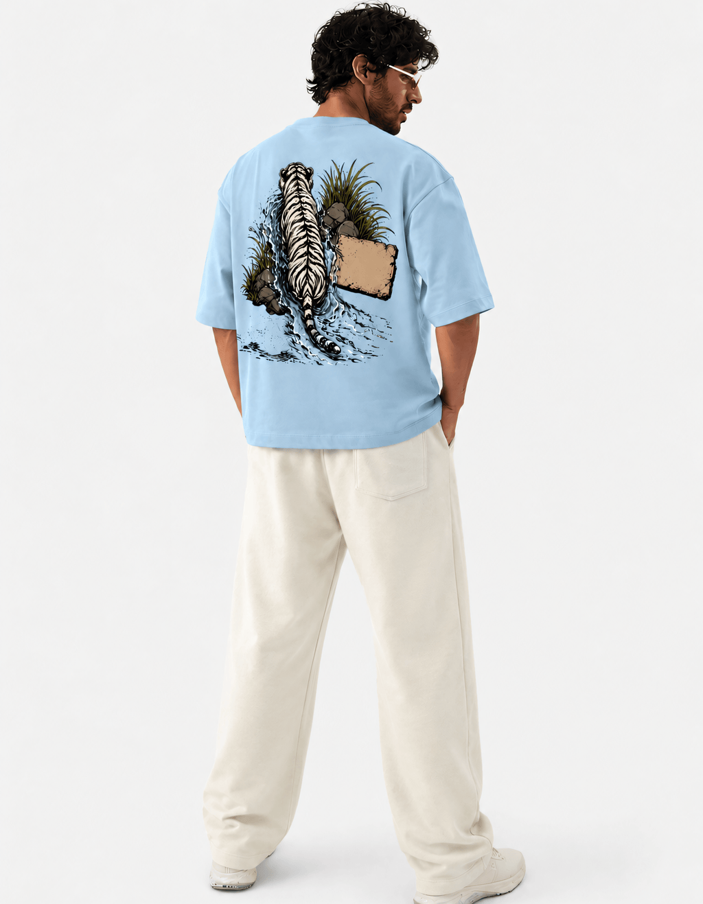 White Tiger Feral Splash - TRENDIEEZ